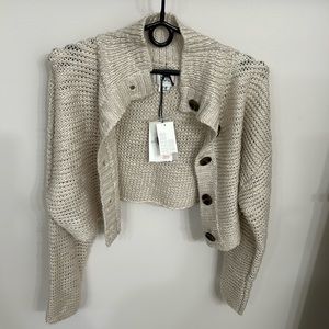 BDG urban outfitters cropped cardigan sweater, NWT